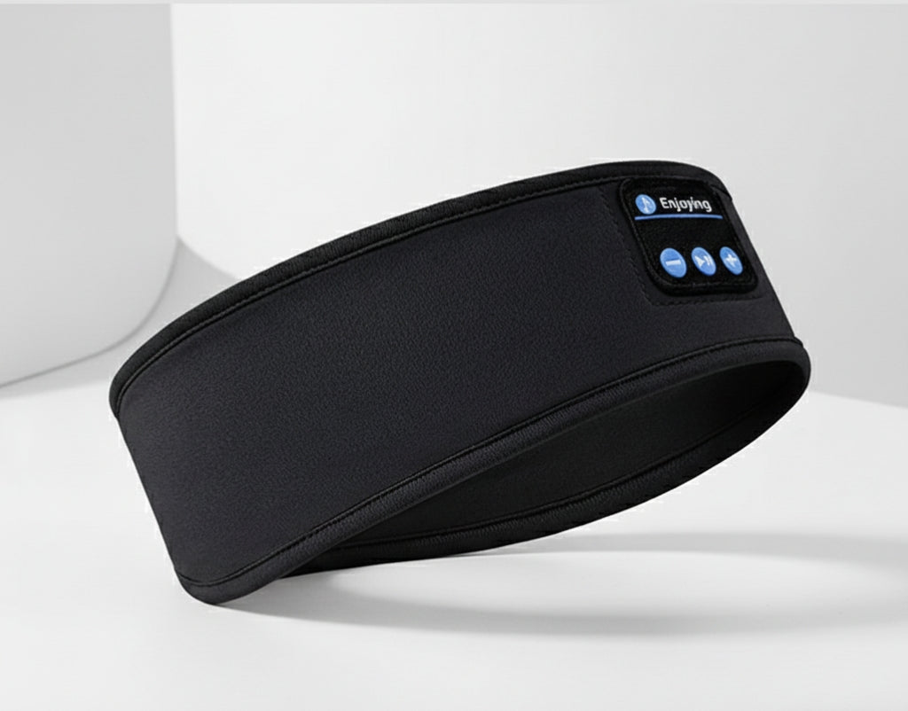SoundWeave Bluetooth, El Auricular Inalámbrico 3-en-1 que Transforma tu Deporte y tu Descanso.
